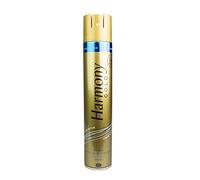 Harmony Gold HairSpray Firm Hold and Shine 400ml With Uv Filters Argon Oil Vitamin Pro B5