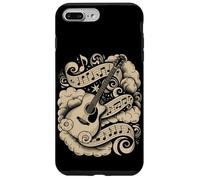 Harmony Guitar With Floating Music Notes Clouds Case for iPhone 7 Plus/8 Plus