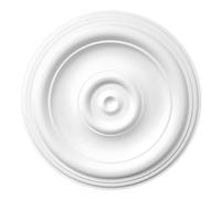 Harmony Halo - Modern Concentric Ceiling Rose - Lightweight Polyurethane 30cm x 3cm