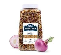 Harmony House Foods, Dried Shallots, Chopped, 12 Ounce Quart Size Jar