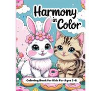Harmony in color: A Relaxing Coloring Book for Stress Relief and Mindfulness"
