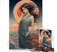 Harmony in Japanese Nature 1000 Pieces Jigsaw Puzzles for Adults Strong Logic Sharp Color Fun Challenge (50x75cm)