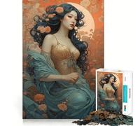 Harmony in Japanese Nature Jigsaw Puzzles for Adults 1000 Pieces Strong Logic Clear Color Fun Challenge Festive Gift (50x75cm)