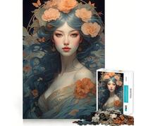 Harmony in Japanese Nature Jigsaw Puzzles for Teenagers 1000 Piece Logic Build Sharp Color Fun Hobby Art Work (50x75cm)