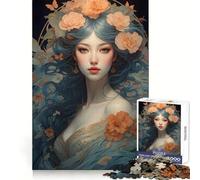 Harmony in Japanese Nature Jigsaw Puzzles for Teenagers 1000 Piece Logic Build Sharp Color Fun Hobby Art Work (50x75cm)