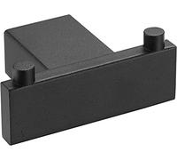 Harmony Mediclinics AI2418B Matte Black Bathroom Hanger