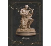 Harmony of Steel Notebook: A Contemporary Art Journal Inspired by Marble Musicians, Futuristic Craftsmanship, and Timeless Elegance (Modern Art)