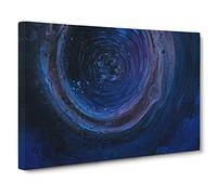 Harmony Of The Night Canvas Print | Gallery Wrapped 30mm Frame Wall Art | 24x16 inches | Ready to Hang | Abstract Picture | Living Room Bedroom Lounge Office