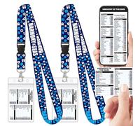 Harmony of the Seas Cruise Lanyards (2 Pack) for Royal Caribbean & Ship Cards