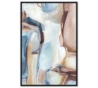 Harmony's Quest Canvas Print Pastel Decor by Art Remedy, Black Frame, 16 x 24