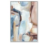 Harmony's Quest Canvas Print Pastel Decor by Art Remedy, White Frame, 20 x 30