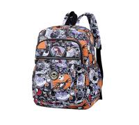 Harnaaz Innovations Small Backpack for Women Mini Backpack, Travel Backpack, Casual Daypack for Women, Women's Rucksack with Adjustable Strap (Nightmare Black)
