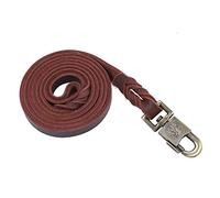 Harnais Chien, en Cuir Confortable Souple Longe Chien pour le Camping Voyage Randonnée en Plein Air