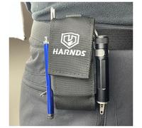 HARNDS AK4011 Ballistic Nylon Sheath with Belt Clip Multi Tool Holster with Elastic Side Panels EDC Tools Knife Pouch