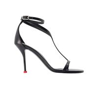 Harness Ankle Strap Sandal - female - Alexander McQueen - High Heel Sandals - Black - 2 UK - Shoes 2 UK