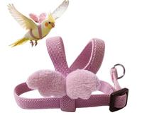 Harness Breathable Adjustable Escape Proof | Compact Outdoor Walking Harness, Cockatiel Budgie, Conure Backyard, Garden Park Sp