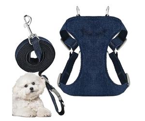 Harness for : Adjustable Chest Harness, Quick Drying, Fastening | for Small and Medium Puppies, Training, Walking, Garden, Patio, Lawn, Outdoor and Ai Activities