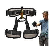 Harness for Men Construction Rock Climbing Protection, Fall Arrest, | Professional Adjustable Roofing Harness Mountaineering Gear for Gardening Construction Roofing Hunting Mountain