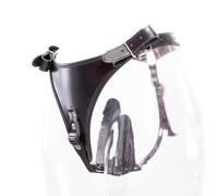 Harness Kit with 2 Detachable Silicone Dildos, Double-Ended Strap-On Panty for Couples’ Fun, Adjustable BDSM Restraint Belt & Anal Plug Compatible, Non-Vibrating