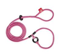 Harness Lead Dog Harness and Lead, Anti-Pull Dog Harness, One Piece Padded Rope, Safely Prevents Escape and Pulling, The New Insert is Removable (S/M, Pink/Purple)