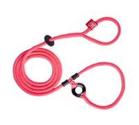 Harness Lead No Pull Dog Harness and Leash Set, Anti Pull Dog Harness for All Breeds and Sizes, One-Piece Cushioned Rope Design Safely Prevents Escaping and Pulling (Medium/Large, Pink)