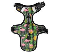 Harness No Choke M Pineapple Flamingo | Vest Kittens Cats Night Walking Evening Stroll