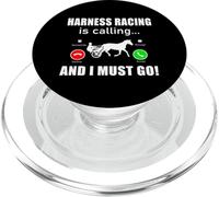 Harness-Racing Trotting-horse IS-CALLING Trotting-race PopSockets PopGrip for MagSafe