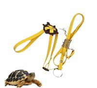 Harness Strap for Tortoise | Adjustable Harness Leashes PU Leather Outdoor Control Rope - Soft Chest Collar Multi-Color Walking Lead Harness Strap for Gecko & Tortoise