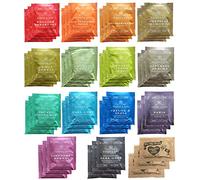 Harney & Sons Assorted Tea Bag Sampler 42 Count with Honey Crystal Packs Great for Birthday, Hostess and Co-Worker Gifts