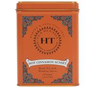 Harney & Sons Caffeinated Hot Cinnamon Sunset Black Tea with Orange and Cloves Tin 20 Sachets