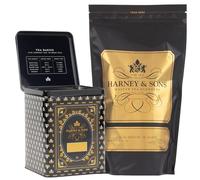 Harney & Sons English Breakfast Tea & Tea Canister, 50 Piece Sachet & Storage Tin Set