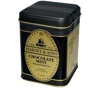 Harney & Sons Harney & Sons, Chocolate Mint flavoured Black Tea, 4 oz 2.8 x 2.8 x 3.8 inches