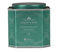 Harney & Sons Master Tea Blender Peppermint Herbal Fine Tea Classic Tin - Caffeine-Free Herbal, 30 Sachets, 1.9 Ounce