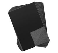 Harnovlis 100 Sheets A4 Black Transfer Paper Carbon Tracing Sheets for Graphite Tr-acing on Metal, Wood, Glass, and Paper, Carbon Paper for Tracing - Ideal for DIY Crafting and Art Projects