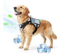 Harnyles Cooling Dog Vest: Large Dog Harness - Made from Aviation-Grade Temperature - Adjustable Soft Padded Pet Harness for Summer Hot Weather