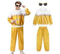HarnyLoom Men's Oktoberfest Beer Suit Role Play Beer Party Costume Carnival Party Cosplay Fancy Dress Up Costume Retro Jacket Sports Tracksuit (Size 1, UK, Alpha, XXL, Regular, Regular)