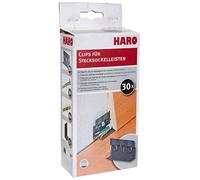 HARO Clips for Skirting Boards, Pack of 1, 111721399