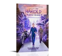 Harold And The Purple Crayon Poster Wall Art Canvas Cover Aesthetic Vintage Poster Decorative Painting for Living Room Bed Room 08x12inch(20x30cm) Frame-style