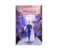 Harold And The Purple Crayon Poster Wall Art Canvas Cover Aesthetic Vintage Poster Decorative Painting for Living Room Bed Room 08x12inch(20x30cm) Unframe-style