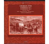 Harold Farberman / New Philharmonia Orchestra - VSL 11041 Ives Symphony 3 & 4 New Philharmonia Harold Farberman LP