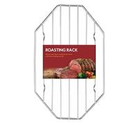 Harold Import Co 43191 HIC Roasting Baking Broiling Rack, Metal, Chrome Plated Steel Wire