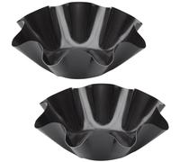 Harold Import Co 43741 HIC Large Non-Stick Fluted Tortilla Shell Pans Taco Salad Bowl Makers