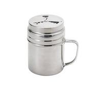 Harold Import Co 60576 HIC Adjustable Dry Rub Shaker with Holes for Medium and Coarse Grind Seasonings, Stainless Steel