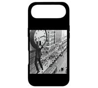 Harold LLoyd Hanging from a clock, silent movie Safety Last Case for iPhone Air