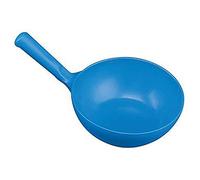 Harold Moore Plastic Round Feed Scoop - Blue