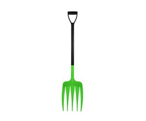 Harold Moore Unisex's Lime Green Unifork Extended D-Grip, Regular