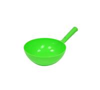 Harold Moore Unisex's Plastic Round Feed Scoop, Lime Green, One Size