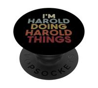 Harold Name Harold Personalized Name First Given PopSockets Adhesive PopGrip