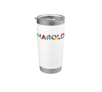 Harold_Name Stainless Steel Insulated Tumbler
