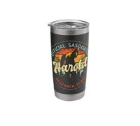Harold Sasquatch Research Team Personalized Bigfoot Stainless Steel Insulated Tumbler